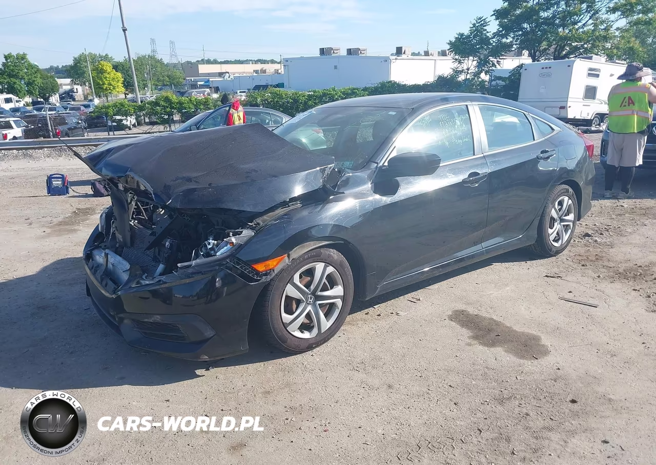 2017 Honda Civic Lx VIN:19XFC2F56HE206815 - 2