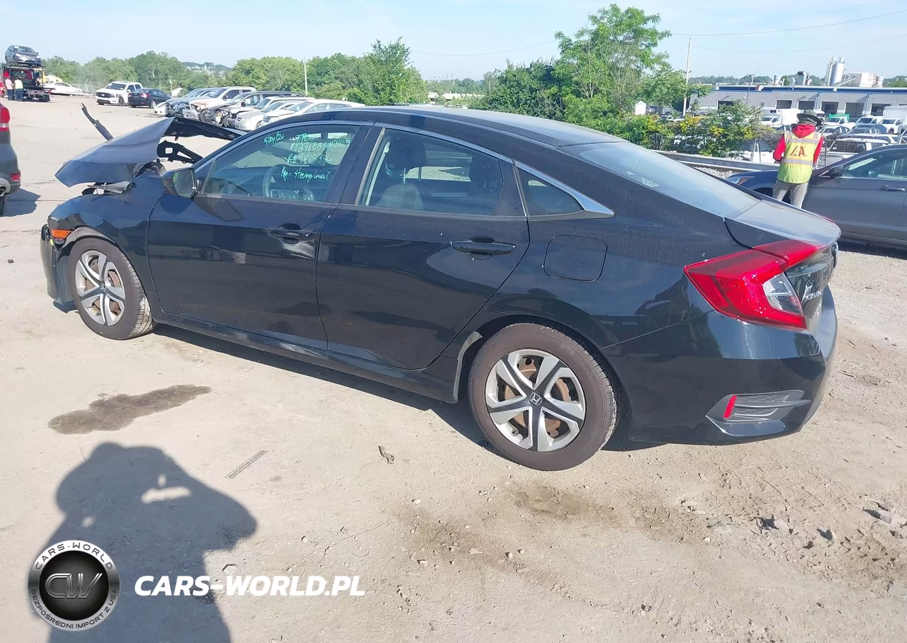2017 Honda Civic Lx VIN:19XFC2F56HE206815 - 3