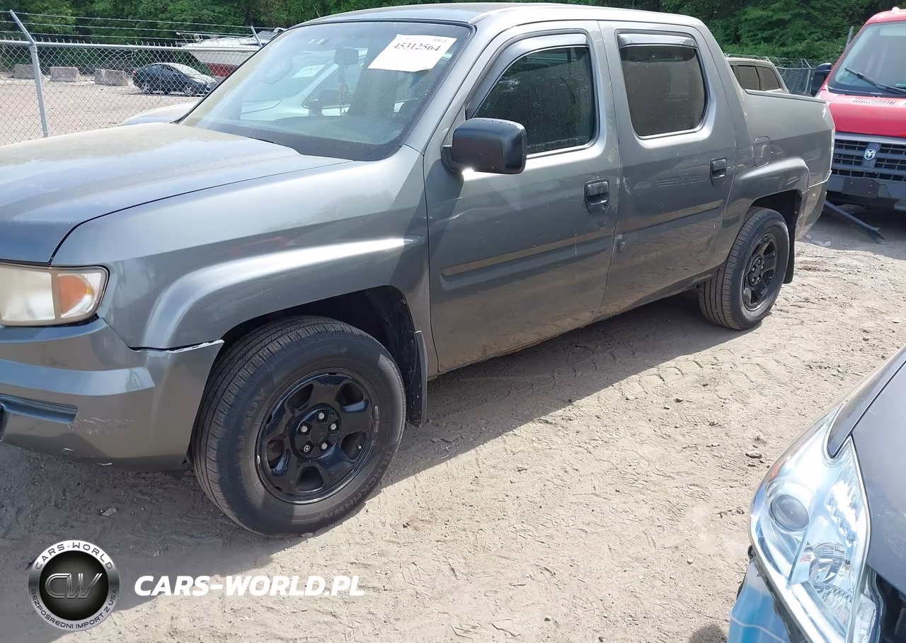 2007 Honda Ridgeline Rt VIN:2HJYK16247H533191 - 2