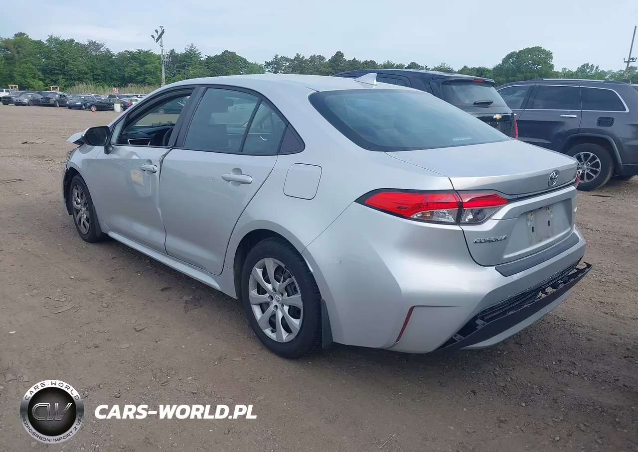 2020 Toyota Corolla Le VIN:5YFEPRAE2LP113989 - 3