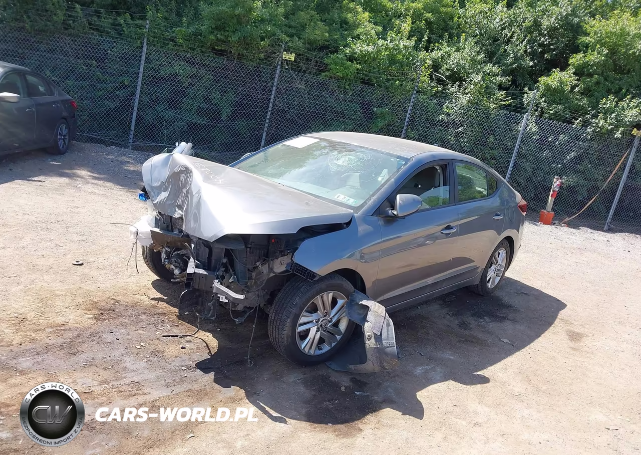 2019 Hyundai Elantra Sel VIN:5NPD84LF8KH403702 - 2