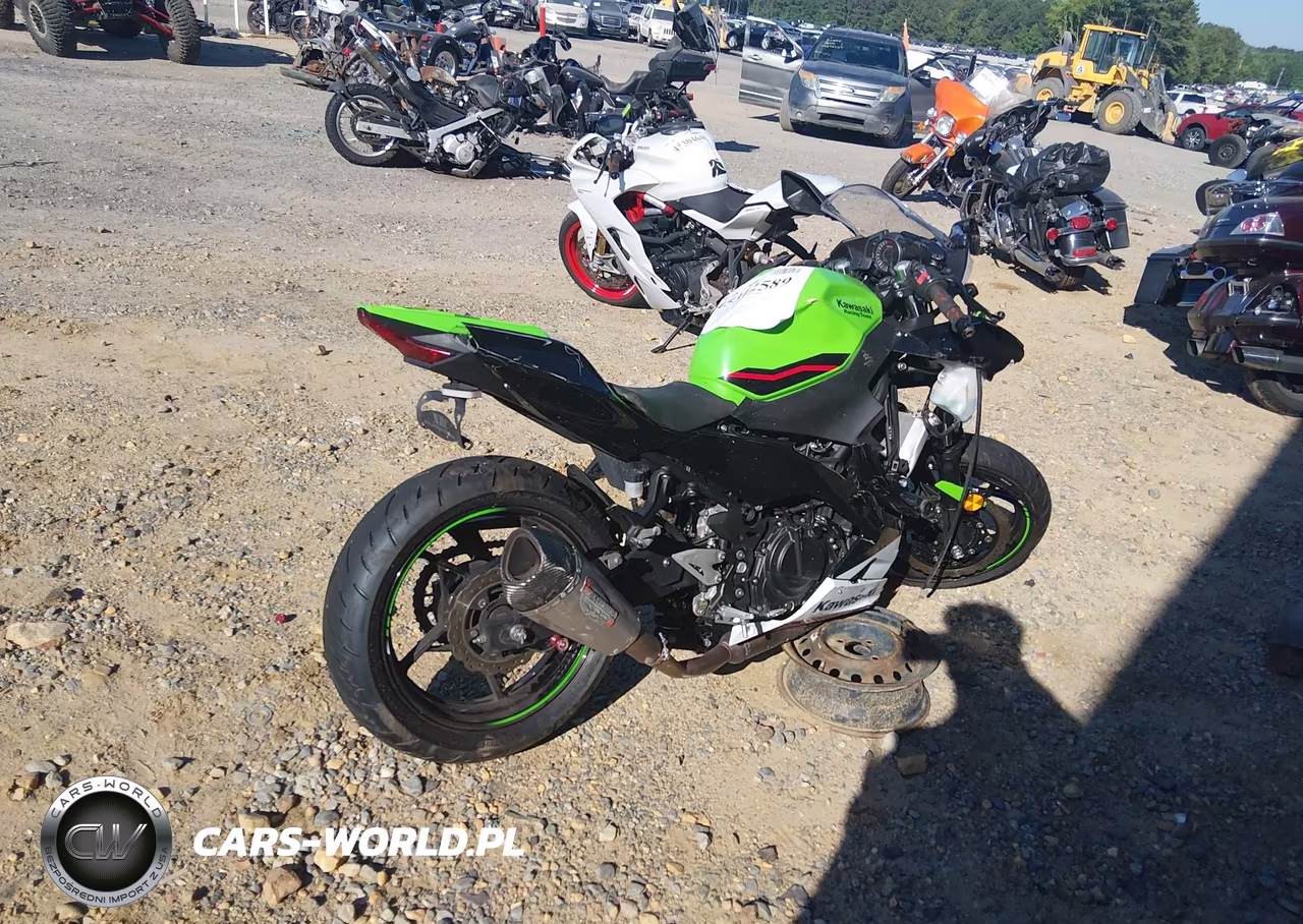 2022 Kawasaki Ex400 VIN:JKAEXKG14NDAG9813 - 4