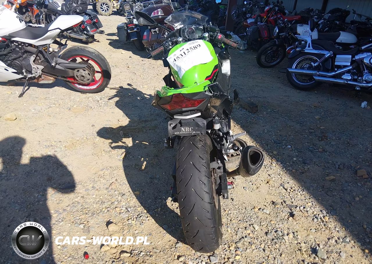 2022 Kawasaki Ex400 VIN:JKAEXKG14NDAG9813 - 6