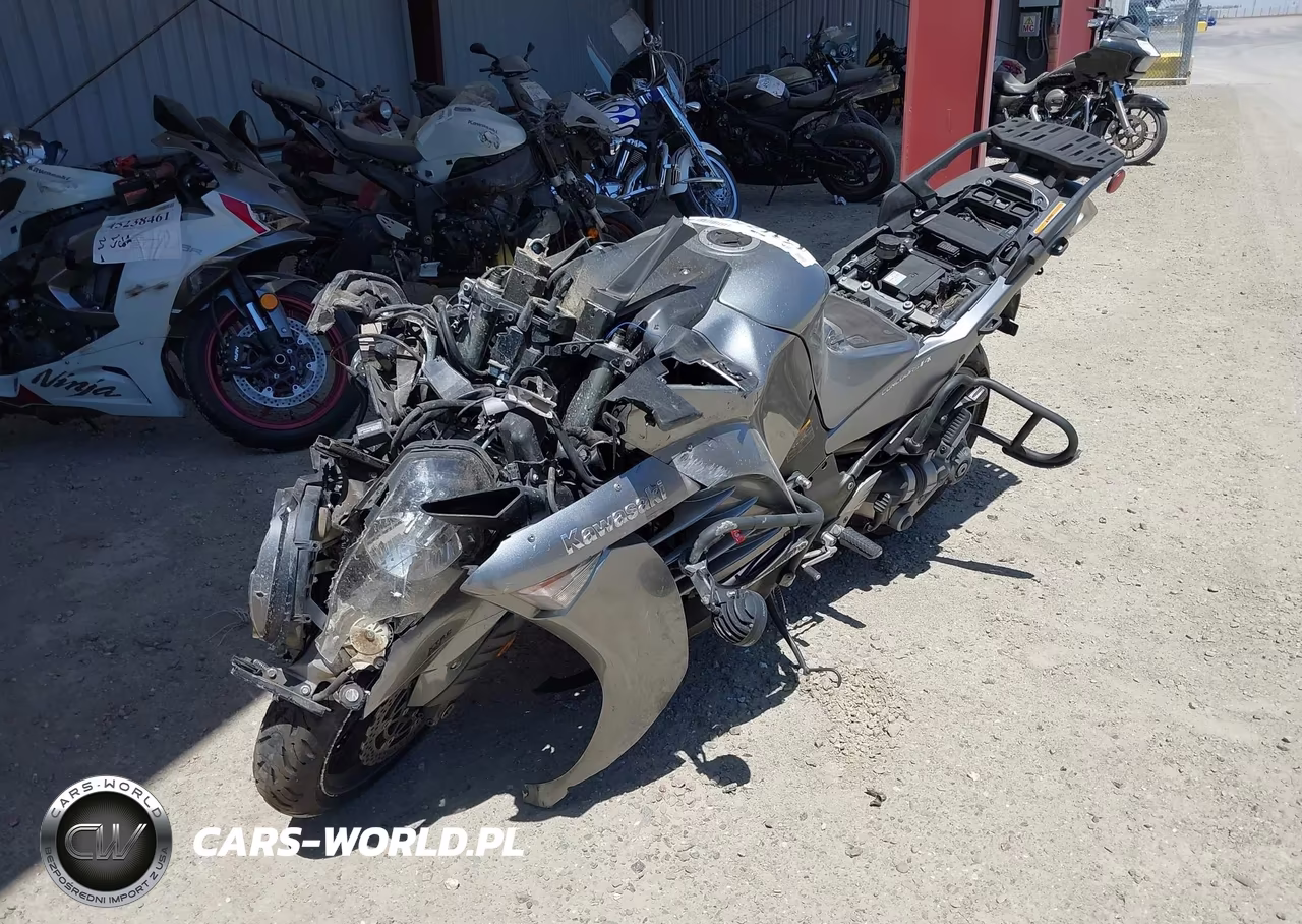 2016 Kawasaki Zg1400 E VIN:JKBZGNE10GA004318 - 2