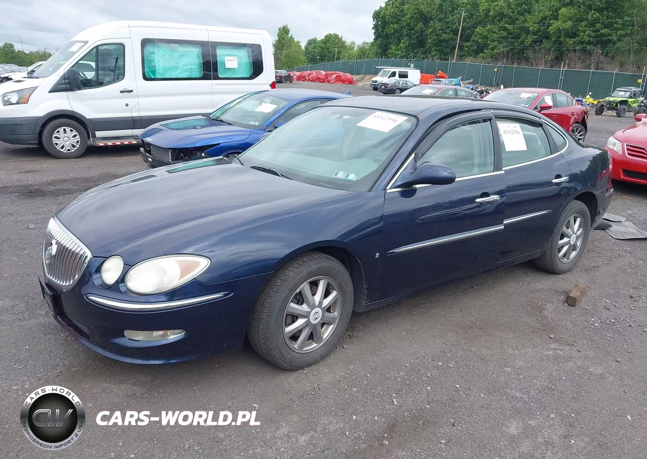 2008 Buick Lacrosse Cxl VIN:2G4WD582881276214 - 2