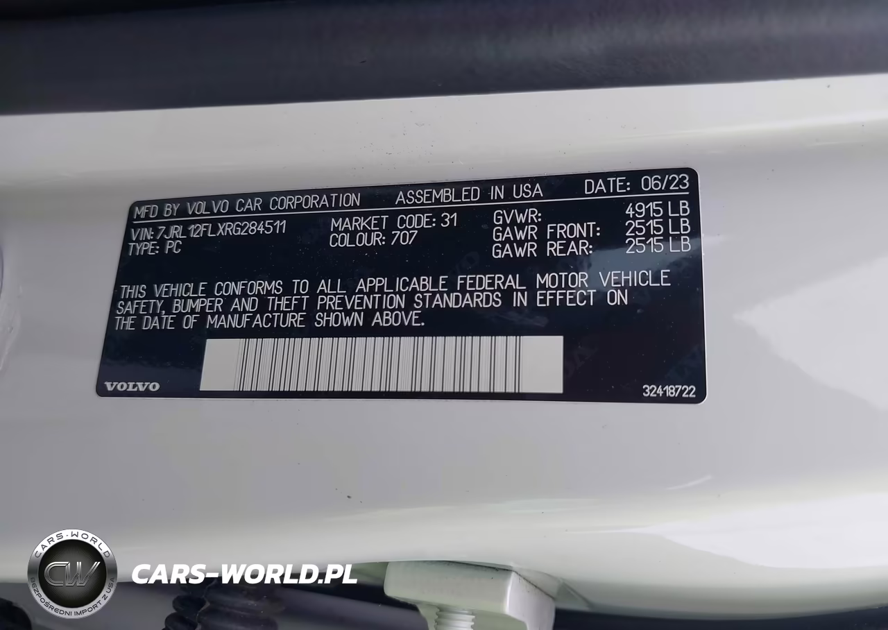 2024 Volvo S60 B5 Plus Dark Theme VIN:7JRL12FLXRG284511 - 9