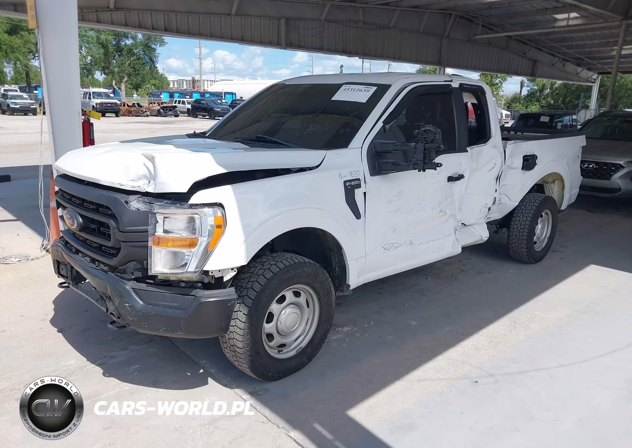 2021 Ford F-150 Xl VIN:1FTEX1EP9MKD91527 - 2