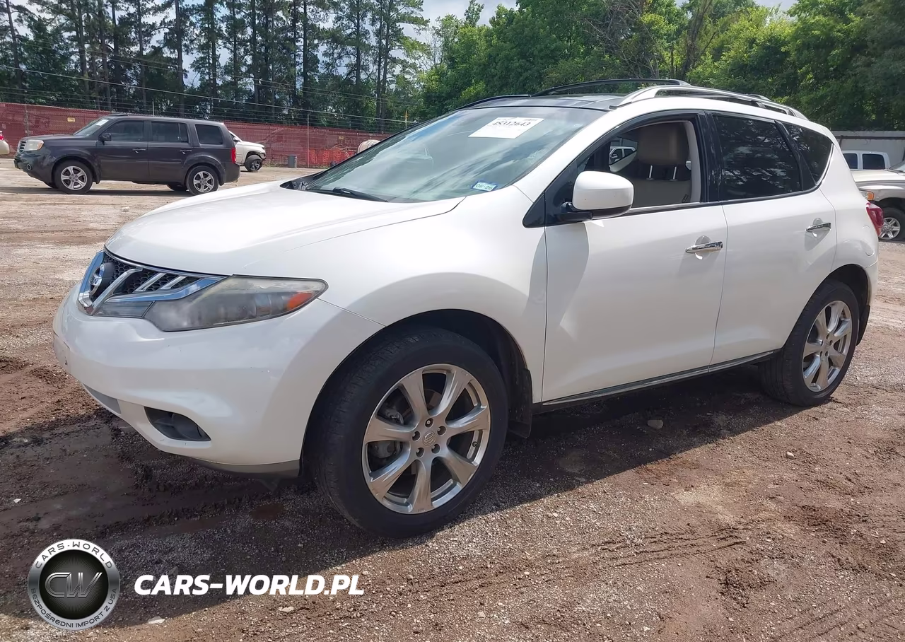 2012 Nissan Murano Le VIN:JN8AZ1MU2CW107988 - 2