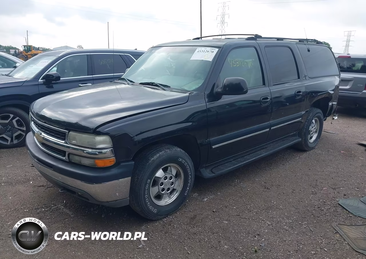 2001 Chevrolet Suburban K1500 VIN:1GNFK16TX1J205890 - 2