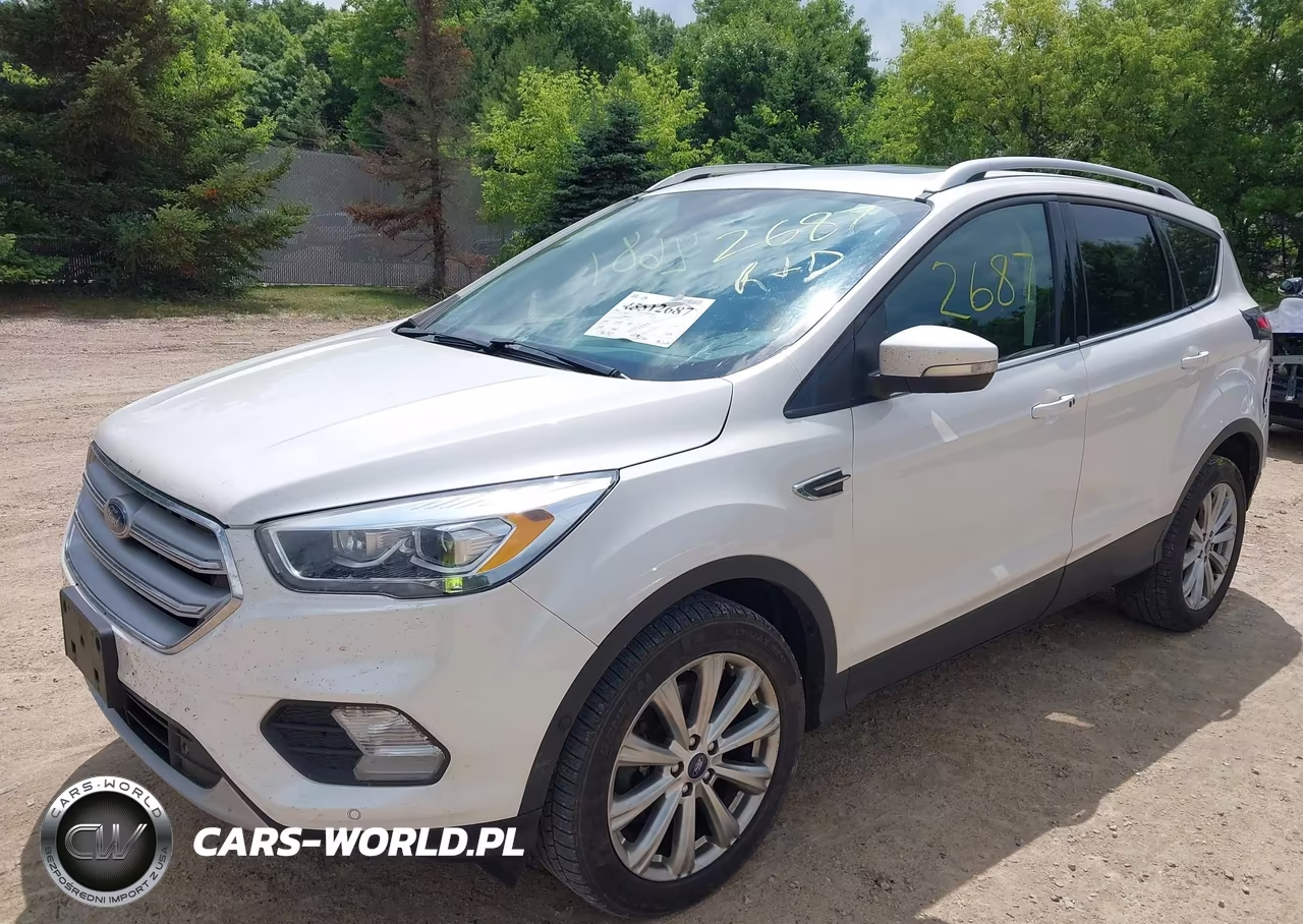 2018 Ford Escape Titanium VIN:1FMCU9J92JUD34863 - 2