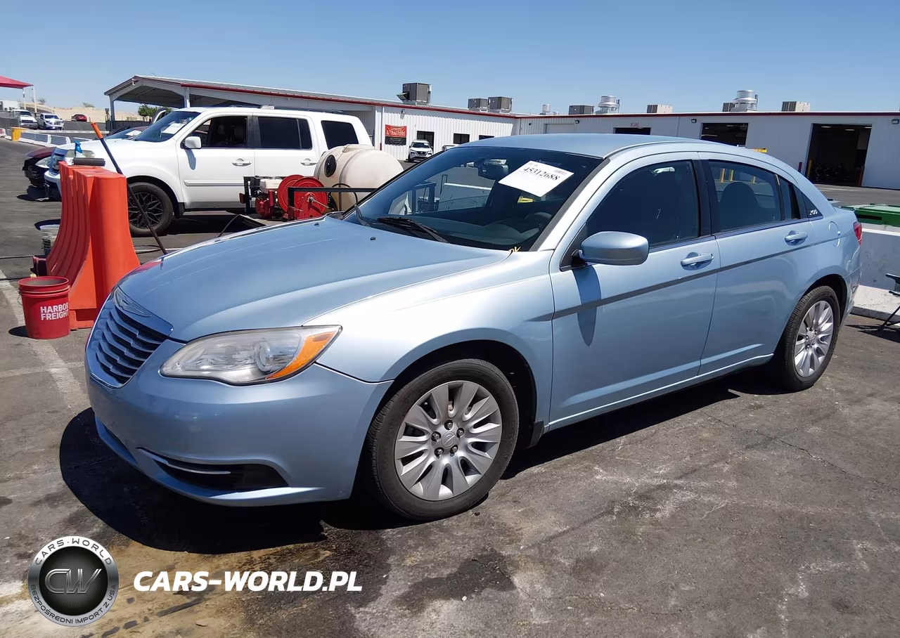 2013 Chrysler 200 Lx VIN:1C3CCBAB4DN620802 - 2