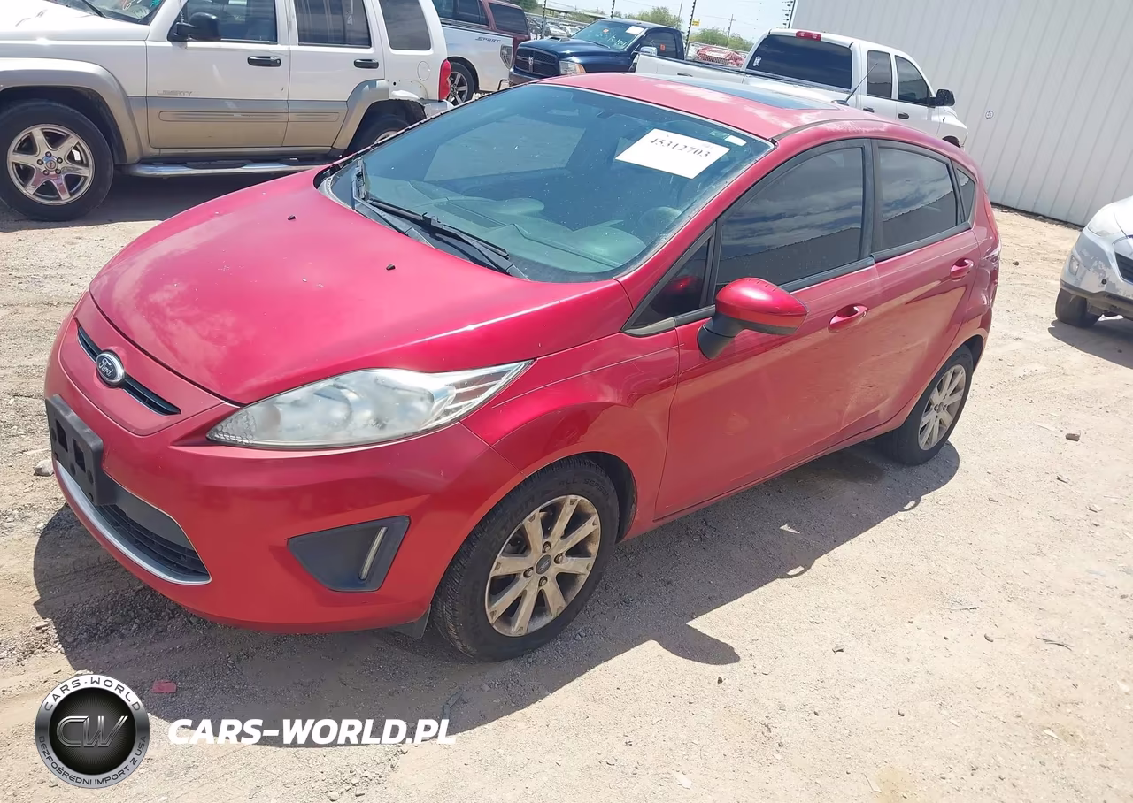 2012 Ford Fiesta Se VIN:3FADP4EJ3CM186517 - 2