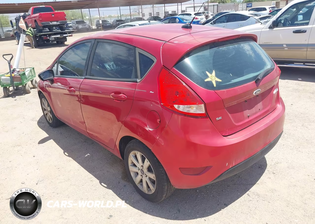 2012 Ford Fiesta Se VIN:3FADP4EJ3CM186517 - 3