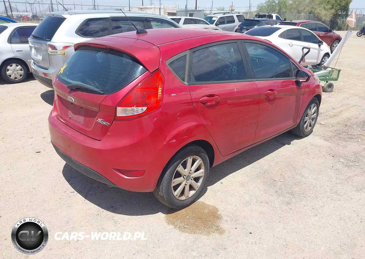 2012 Ford Fiesta Se VIN:3FADP4EJ3CM186517 - 4