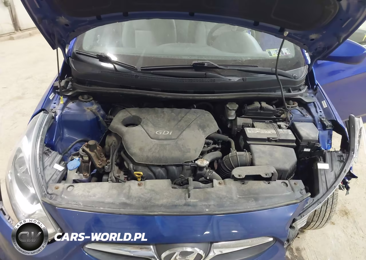 2014 Hyundai Accent Gls VIN:KMHCT4AE1EU682761 - 10