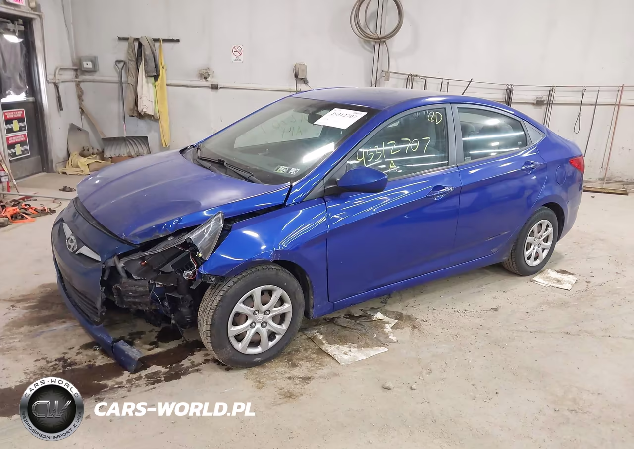 2014 Hyundai Accent Gls VIN:KMHCT4AE1EU682761 - 2