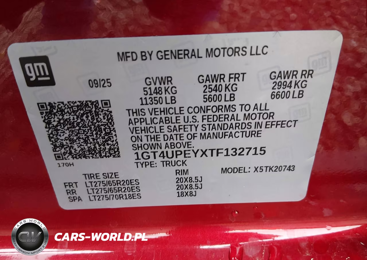 2026 GMC Sierra 2500 Hd , Standard Bed, At4, 4Wd VIN:1GT4UPEYXTF132715 - 9