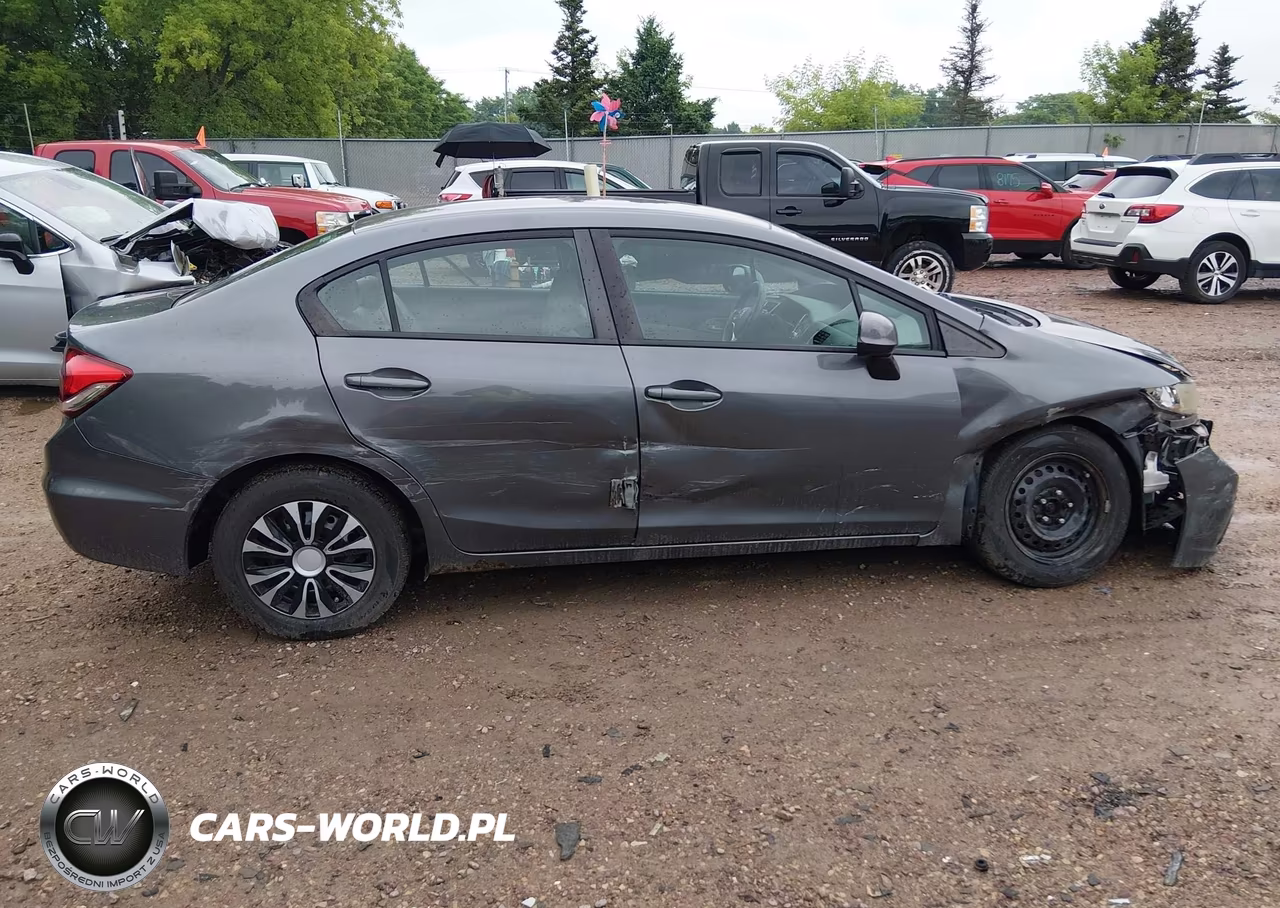 2013 Honda Civic Lx VIN:19XFB2F53DE090034 - 13