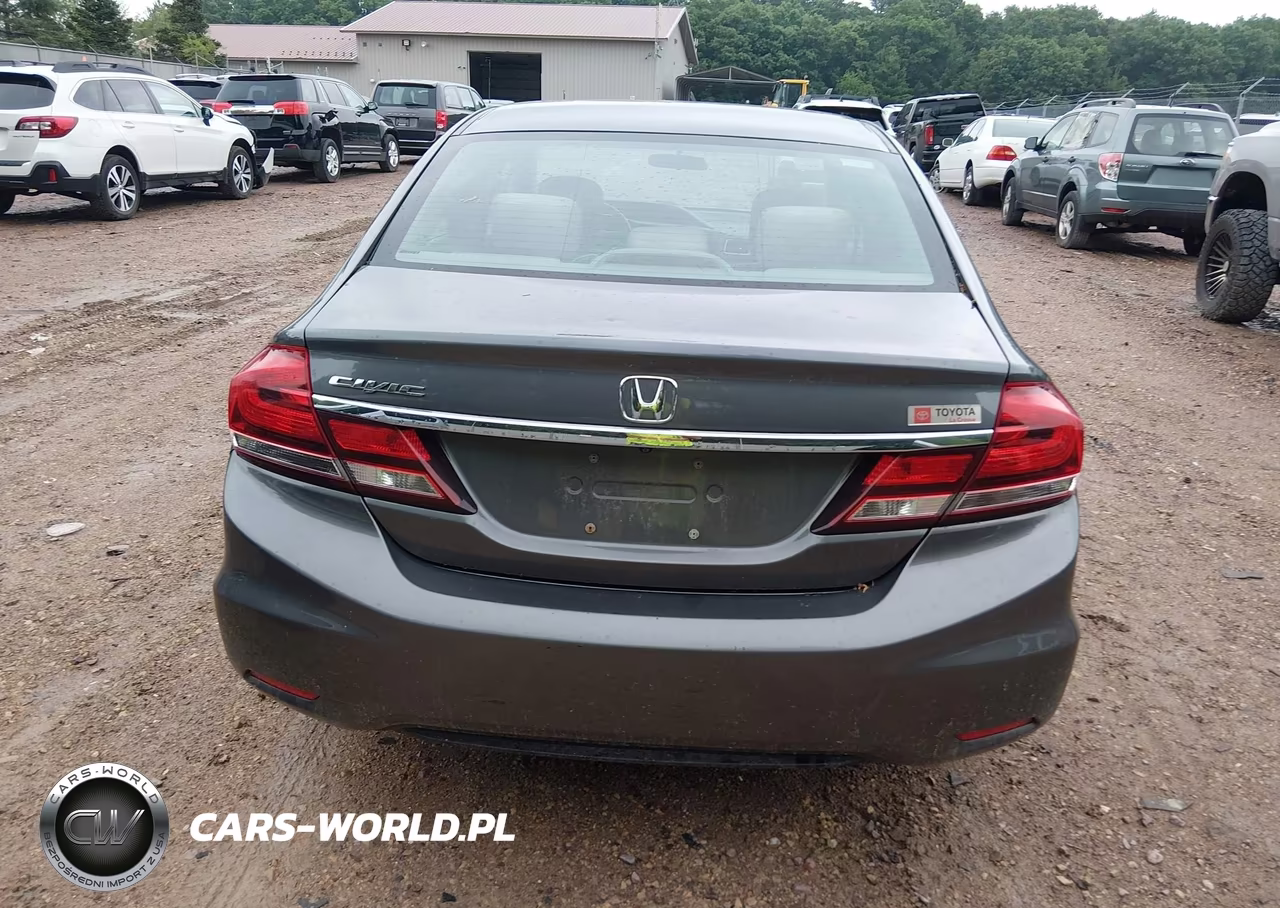 2013 Honda Civic Lx VIN:19XFB2F53DE090034 - 16