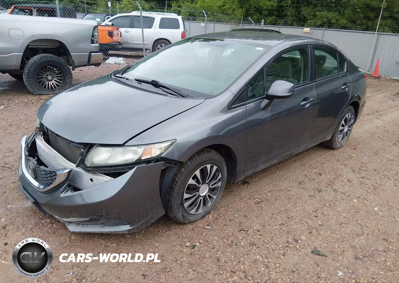 2013 Honda Civic Lx VIN:19XFB2F53DE090034 - 2