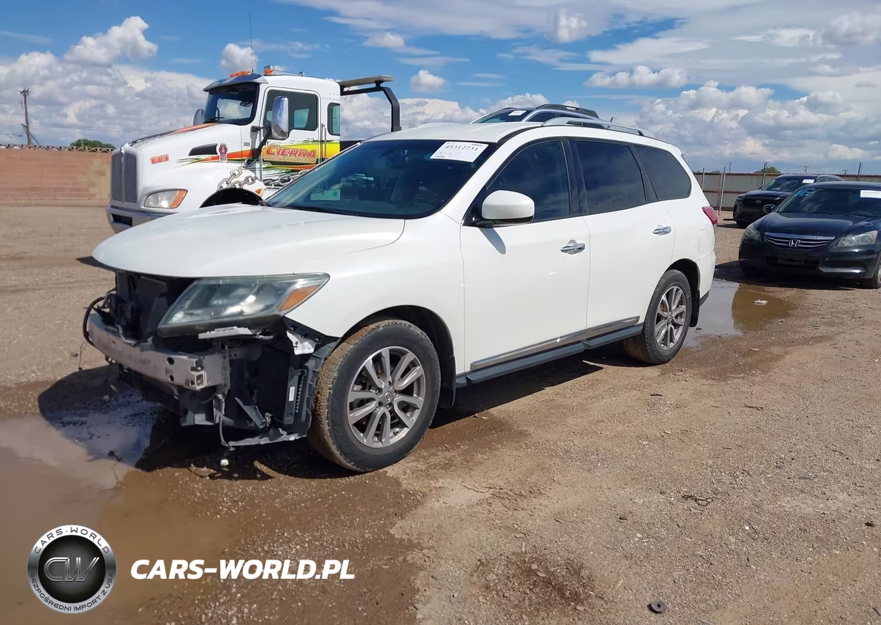 2016 Nissan Pathfinder Sl VIN:5N1AR2MN3GC619739 - 2