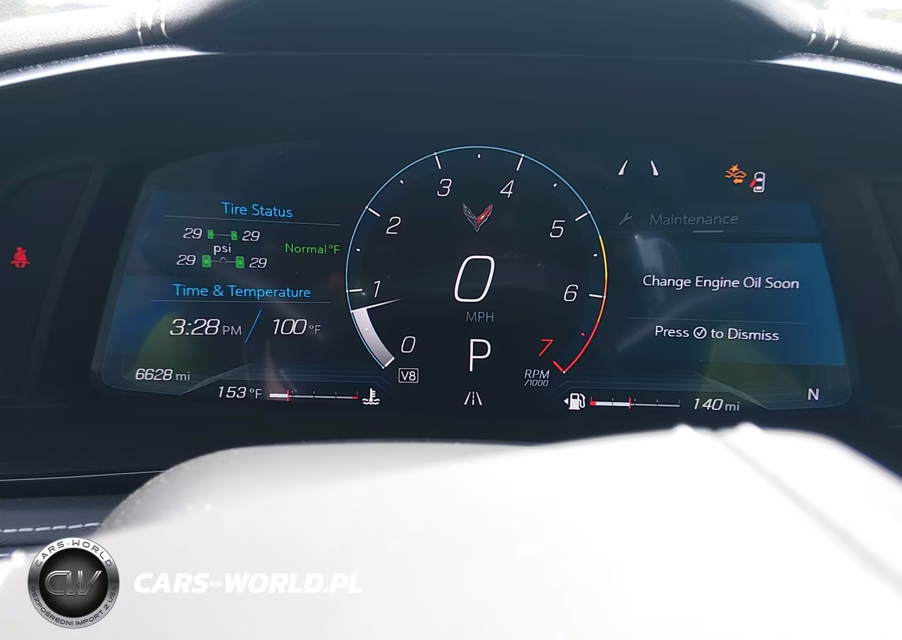 2025 Chevrolet Corvette Stingray Rwd 1Lt VIN:1G1YA2D45S5112249 - 7