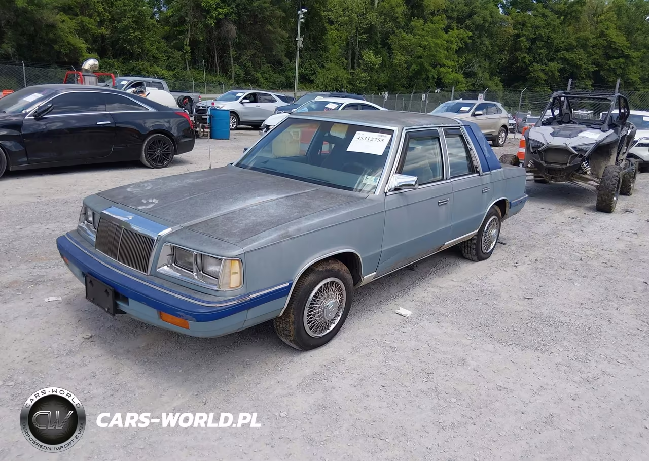 1988 Chrysler Lebaron VIN:1C3BC56K1JF132970 - 2
