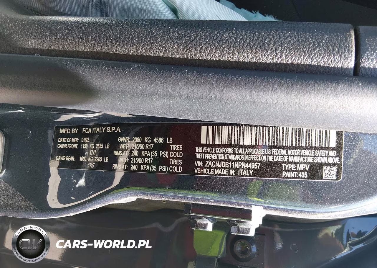 2022 Jeep Renegade Latitude 4X4 VIN:ZACNJDB11NPN44957 - 9