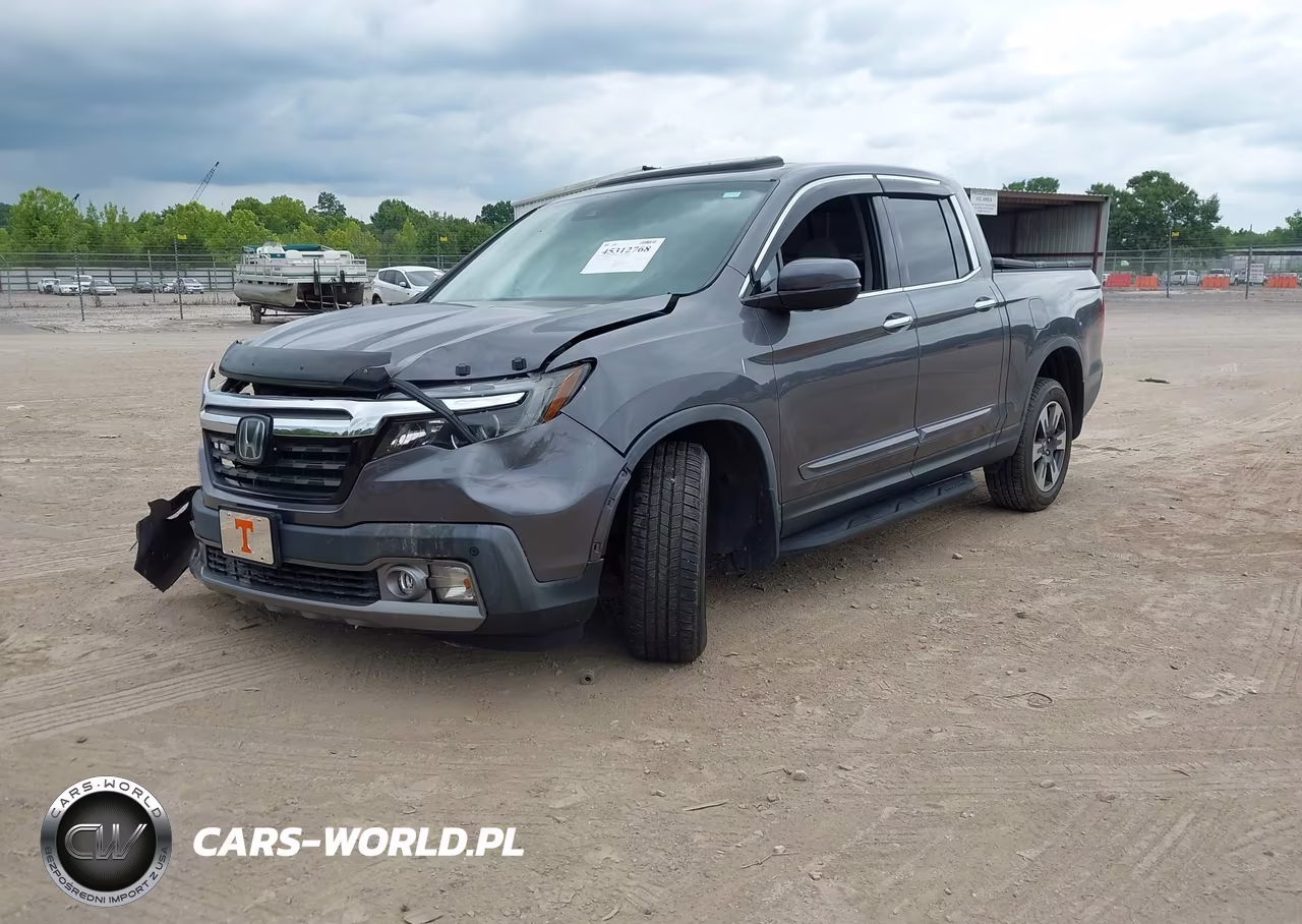 2019 Honda Ridgeline Rtl-E VIN:5FPYK3F7XKB000926 - 2