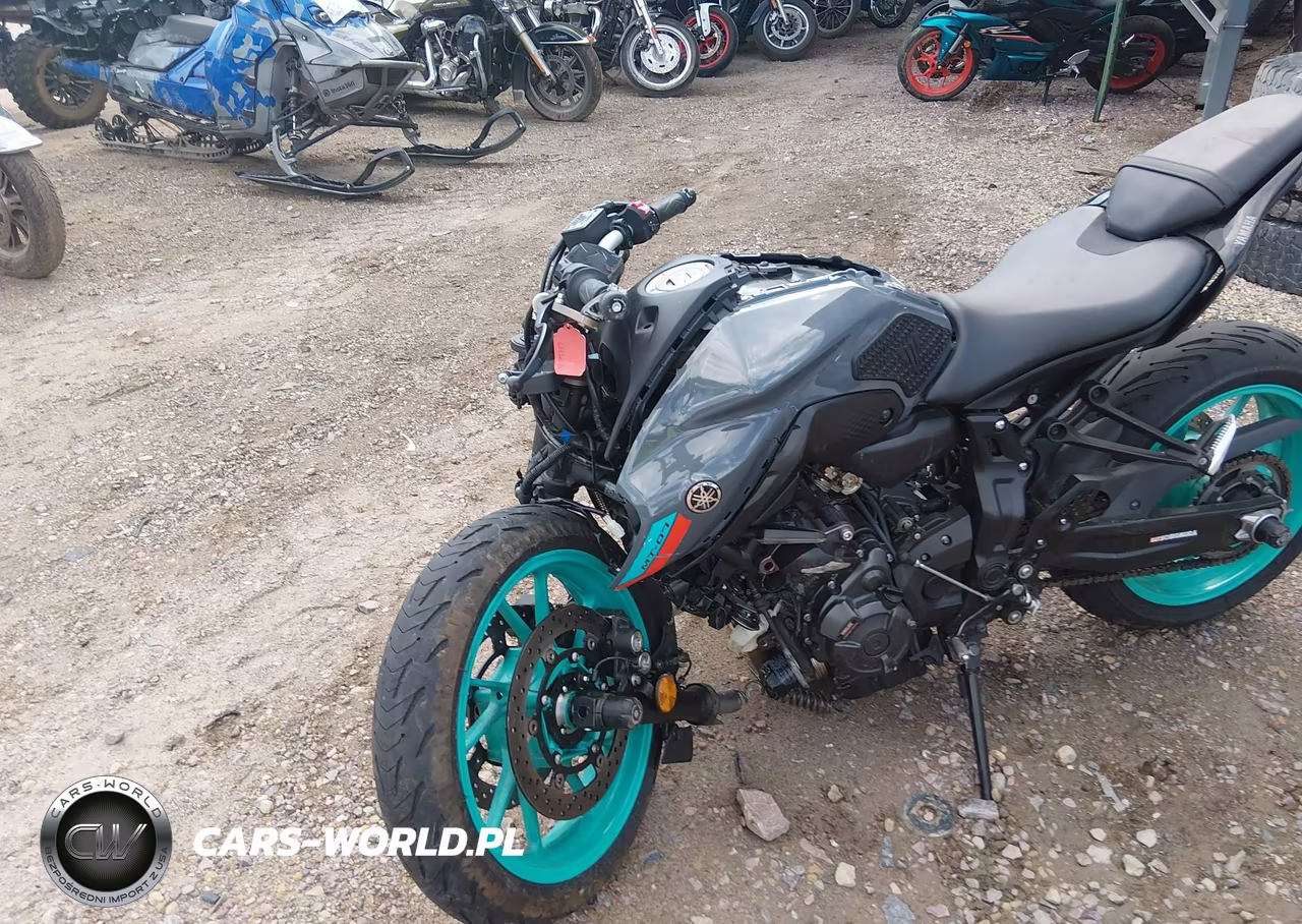 2022 Yamaha Mt07 VIN:JYARM32E0NA004259 - 2