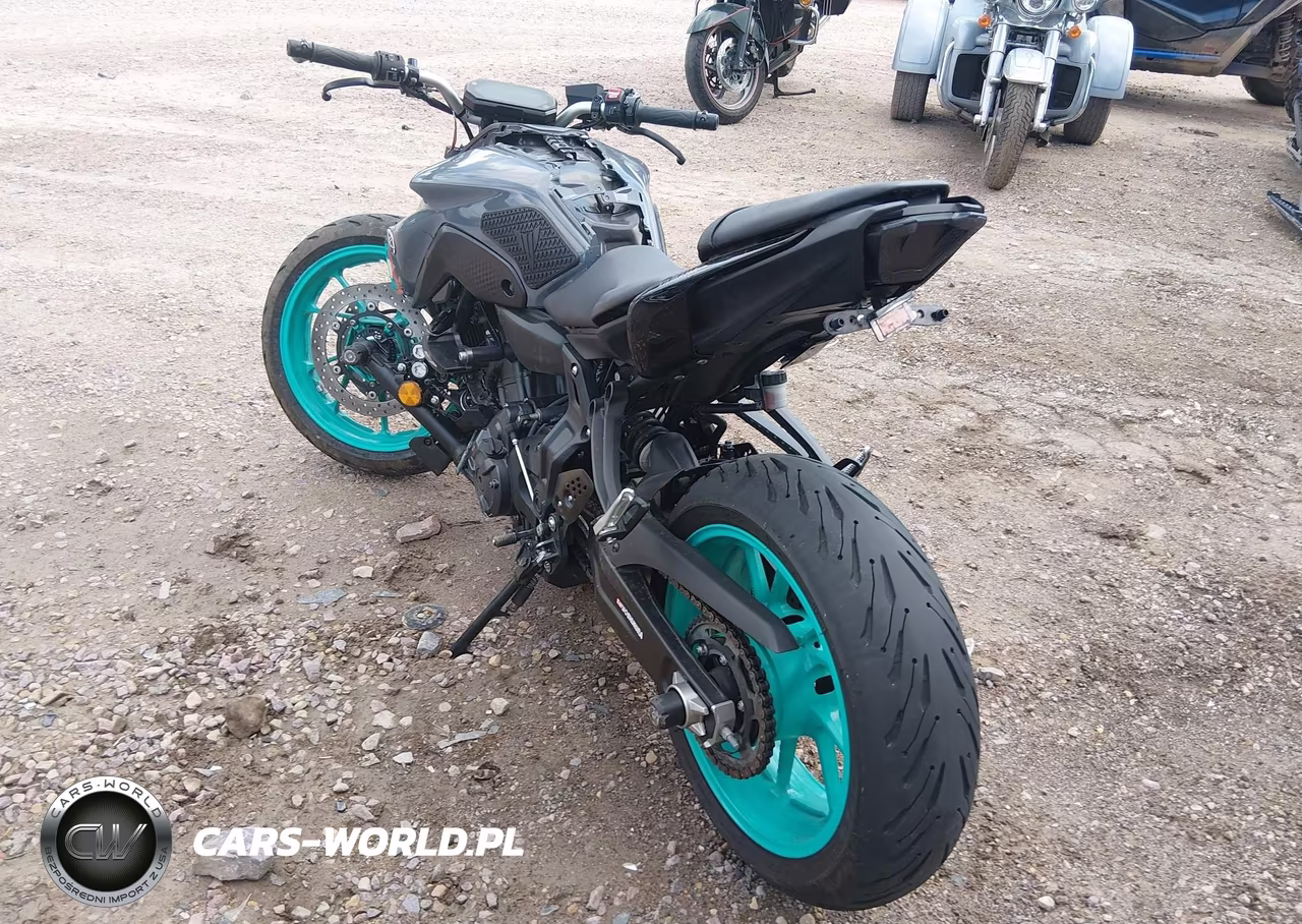 2022 Yamaha Mt07 VIN:JYARM32E0NA004259 - 3