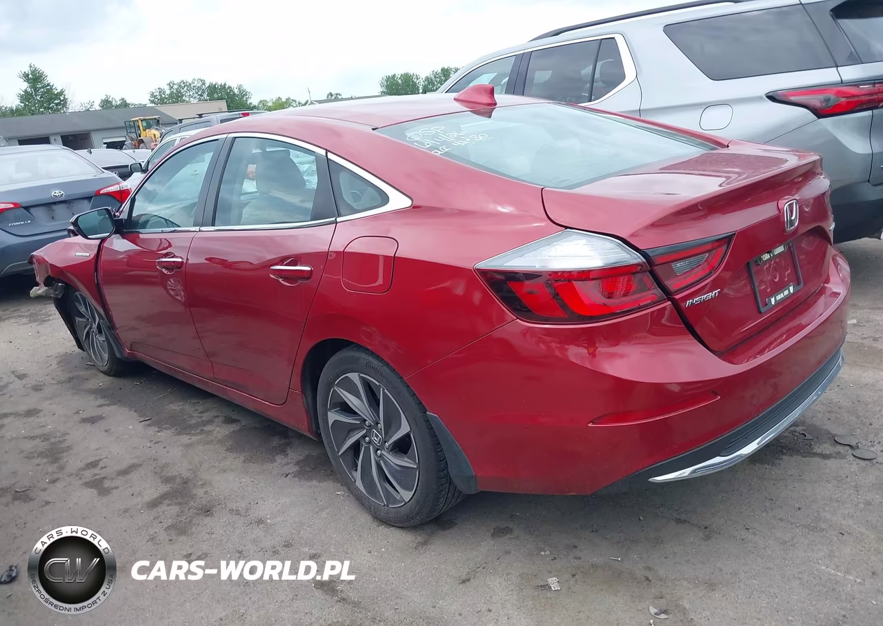 2022 Honda Insight Touring VIN:19XZE4F97NE002252 - 3