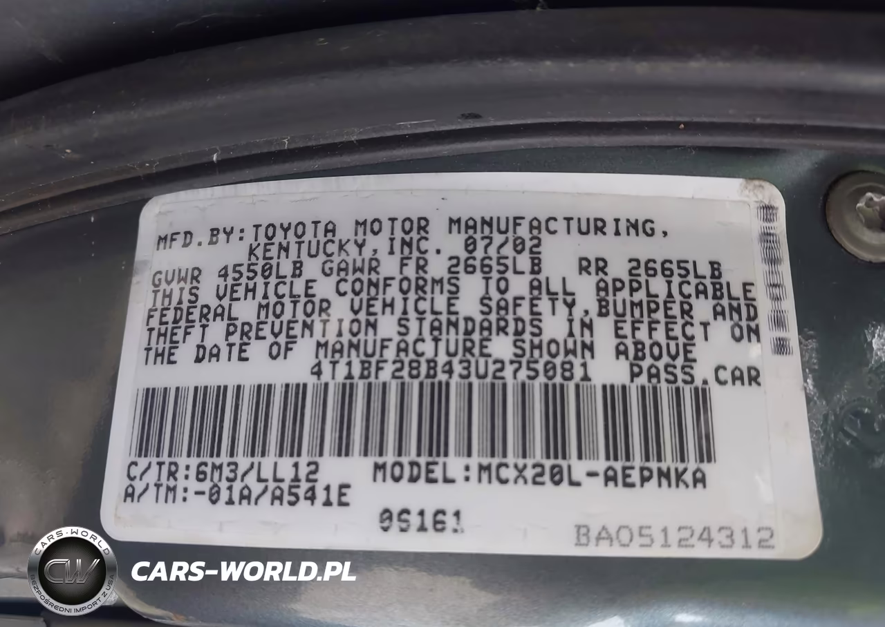 2003 Toyota Avalon Xl VIN:4T1BF28B43U275081 - 9
