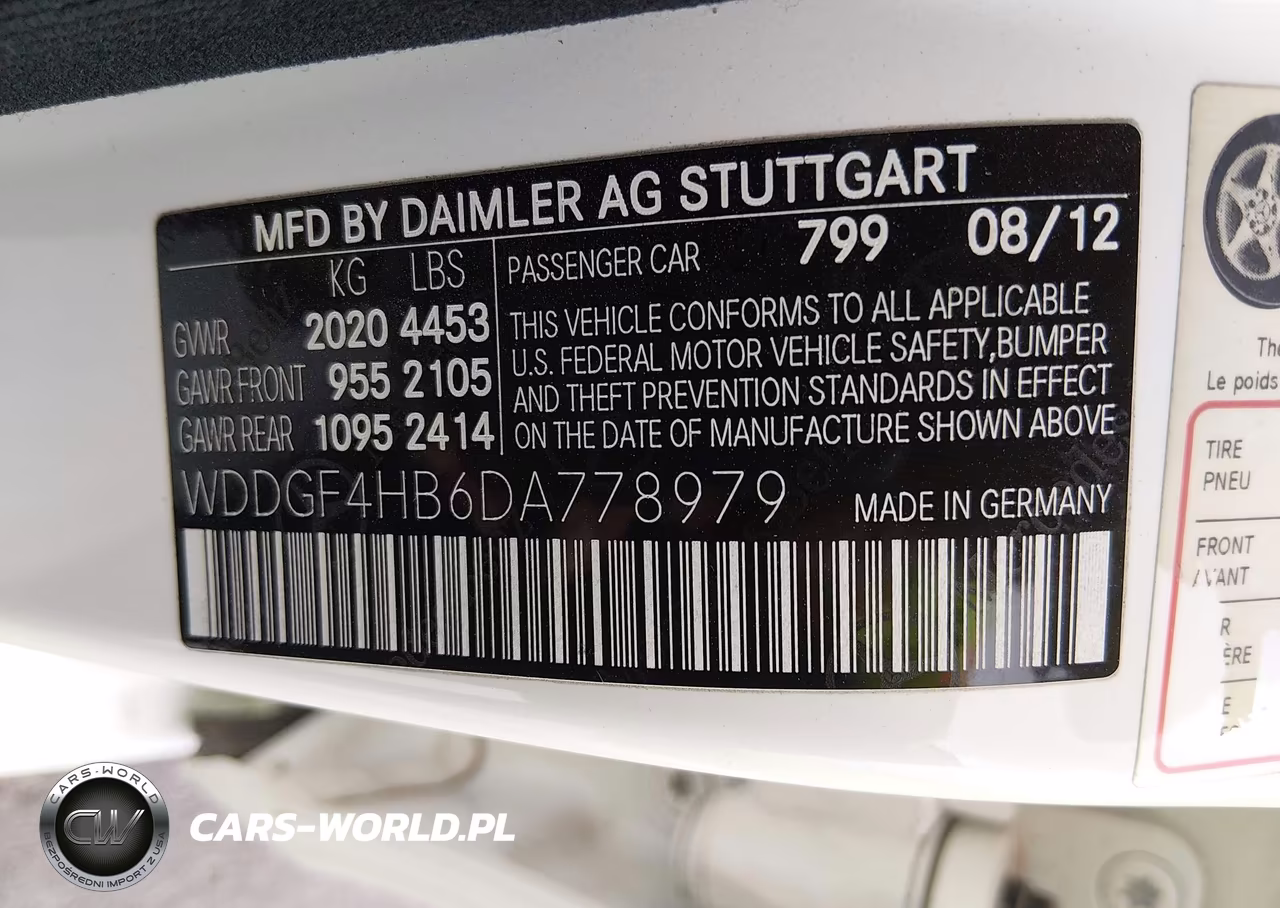 2013 Mercedes-Benz C 250 Sport VIN:WDDGF4HB6DA778979 - 9