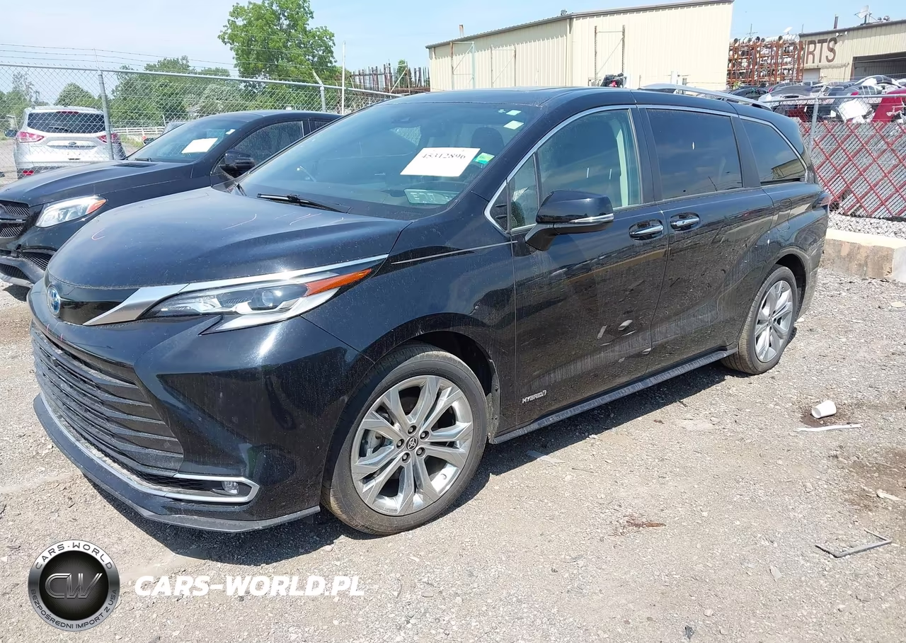 2021 Toyota Sienna Platinum VIN:5TDERKEC8MS003788 - 2