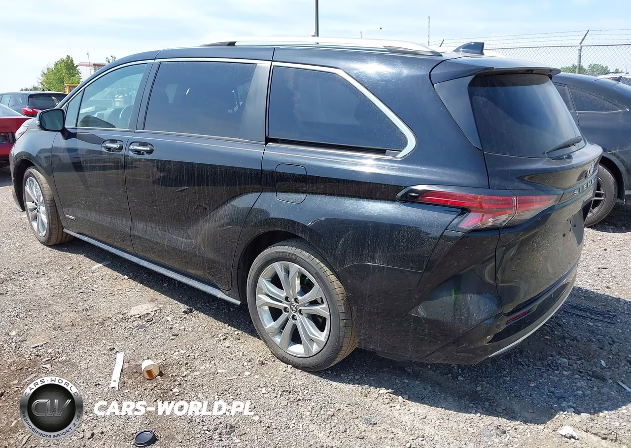 2021 Toyota Sienna Platinum VIN:5TDERKEC8MS003788 - 3