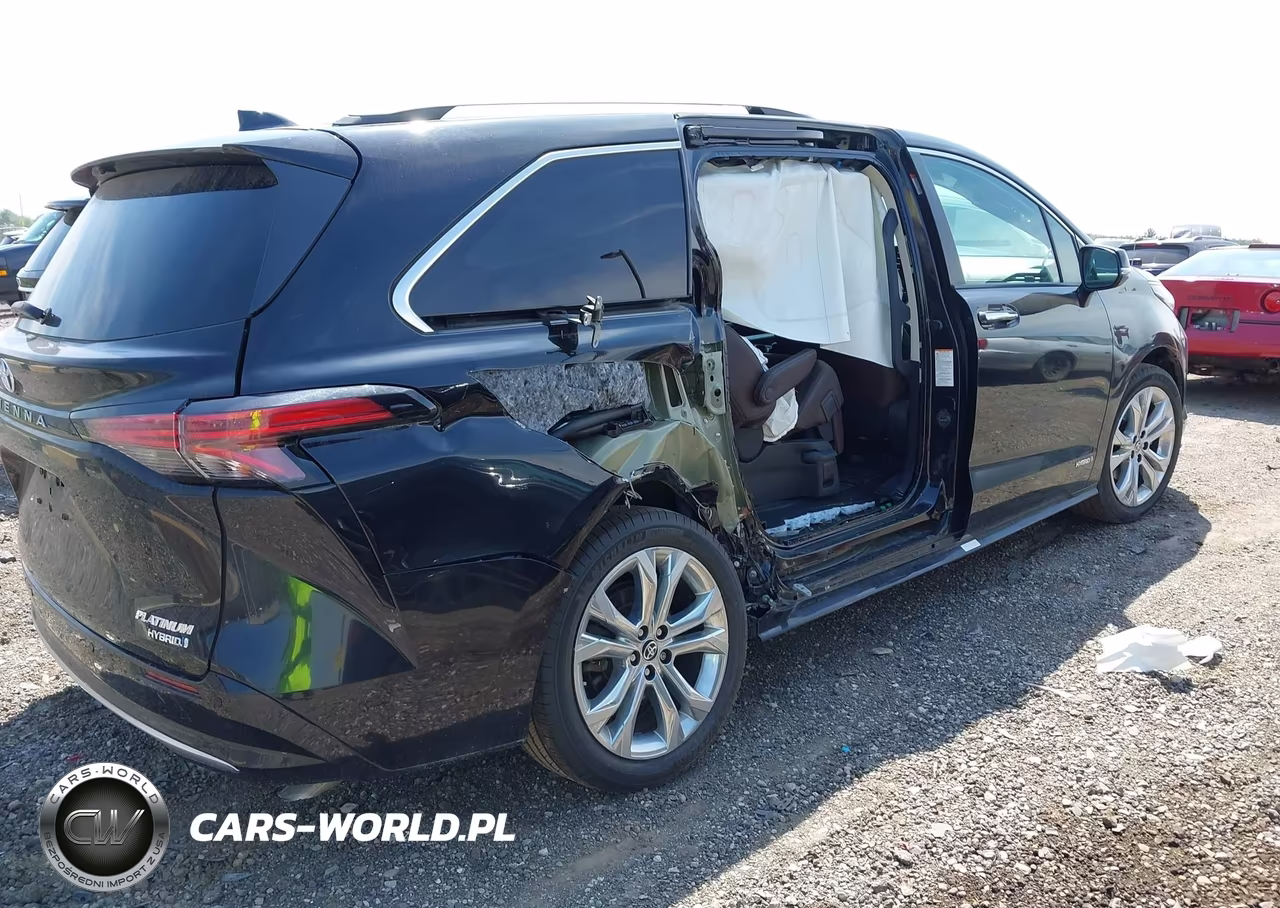 2021 Toyota Sienna Platinum VIN:5TDERKEC8MS003788 - 4