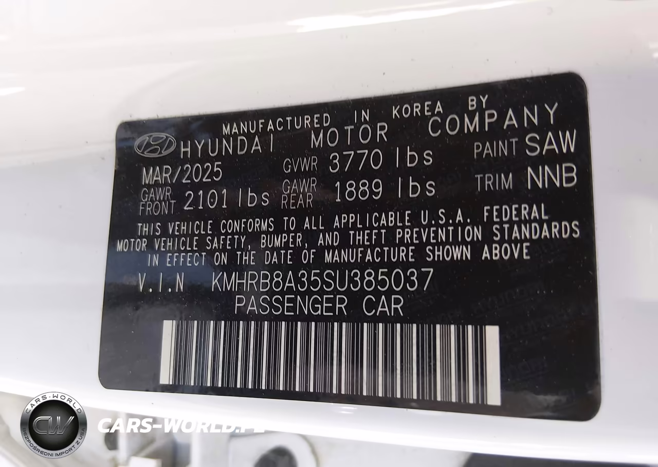 2025 Hyundai Venue Se VIN:KMHRB8A35SU385037 - 9