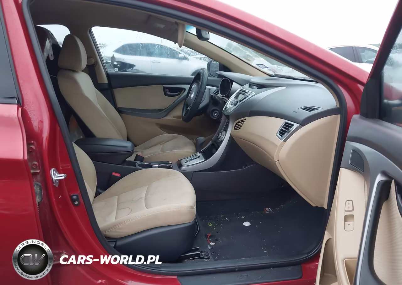 2012 Hyundai Elantra Gls VIN:KMHDH4AE4CU370162 - 5