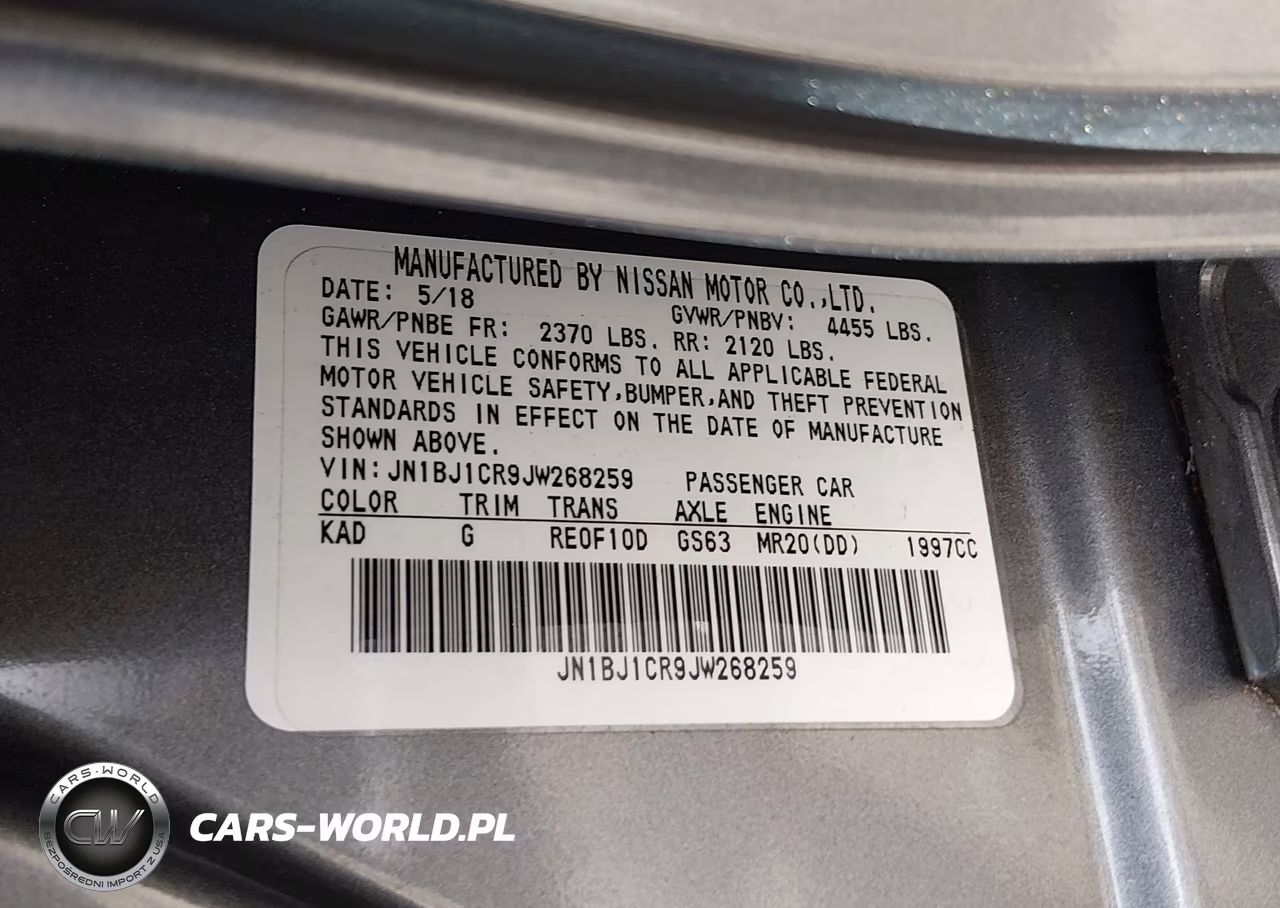 2018 Nissan Rogue Sport Sv VIN:JN1BJ1CR9JW268259 - 9