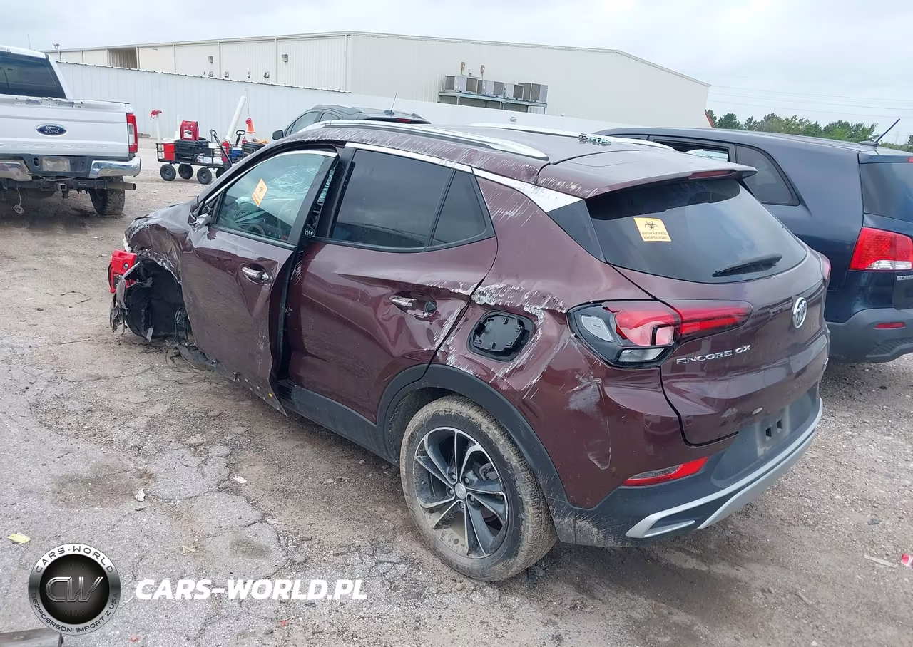 2022 Buick Encore Gx Fwd Select VIN:KL4MMDS2XNB127324 - 3