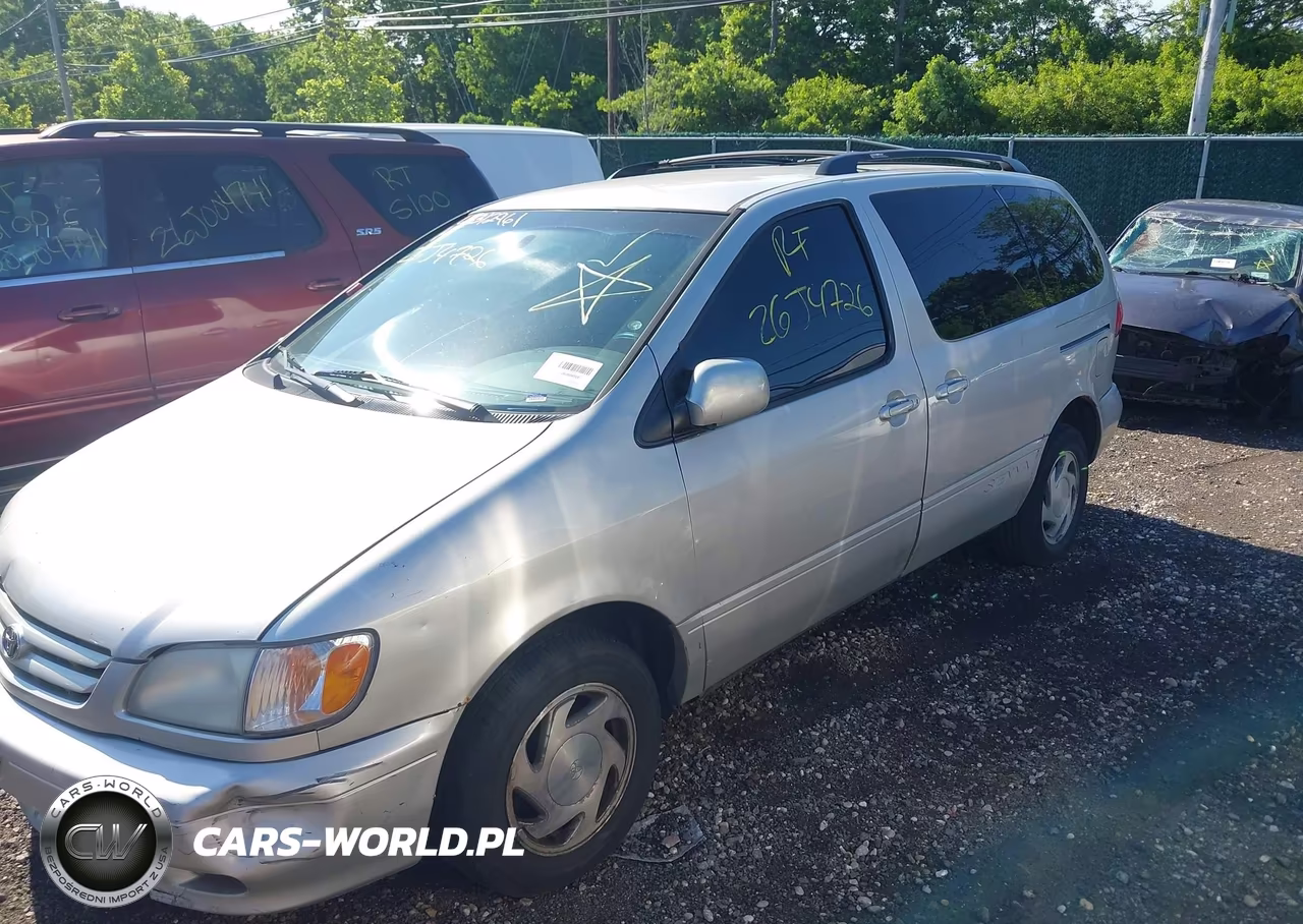2003 Toyota Sienna Le VIN:4T3ZF13C13U538952 - 2