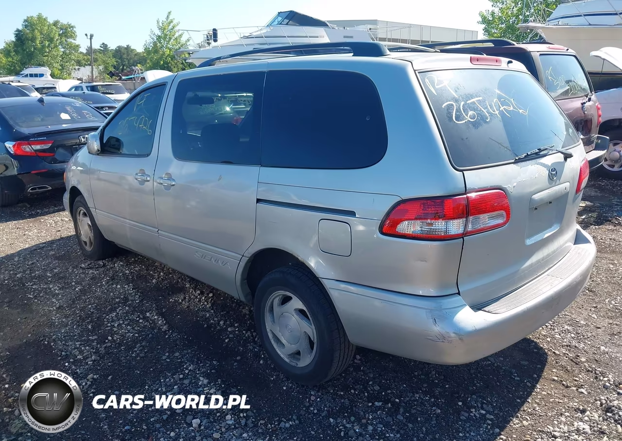 2003 Toyota Sienna Le VIN:4T3ZF13C13U538952 - 3