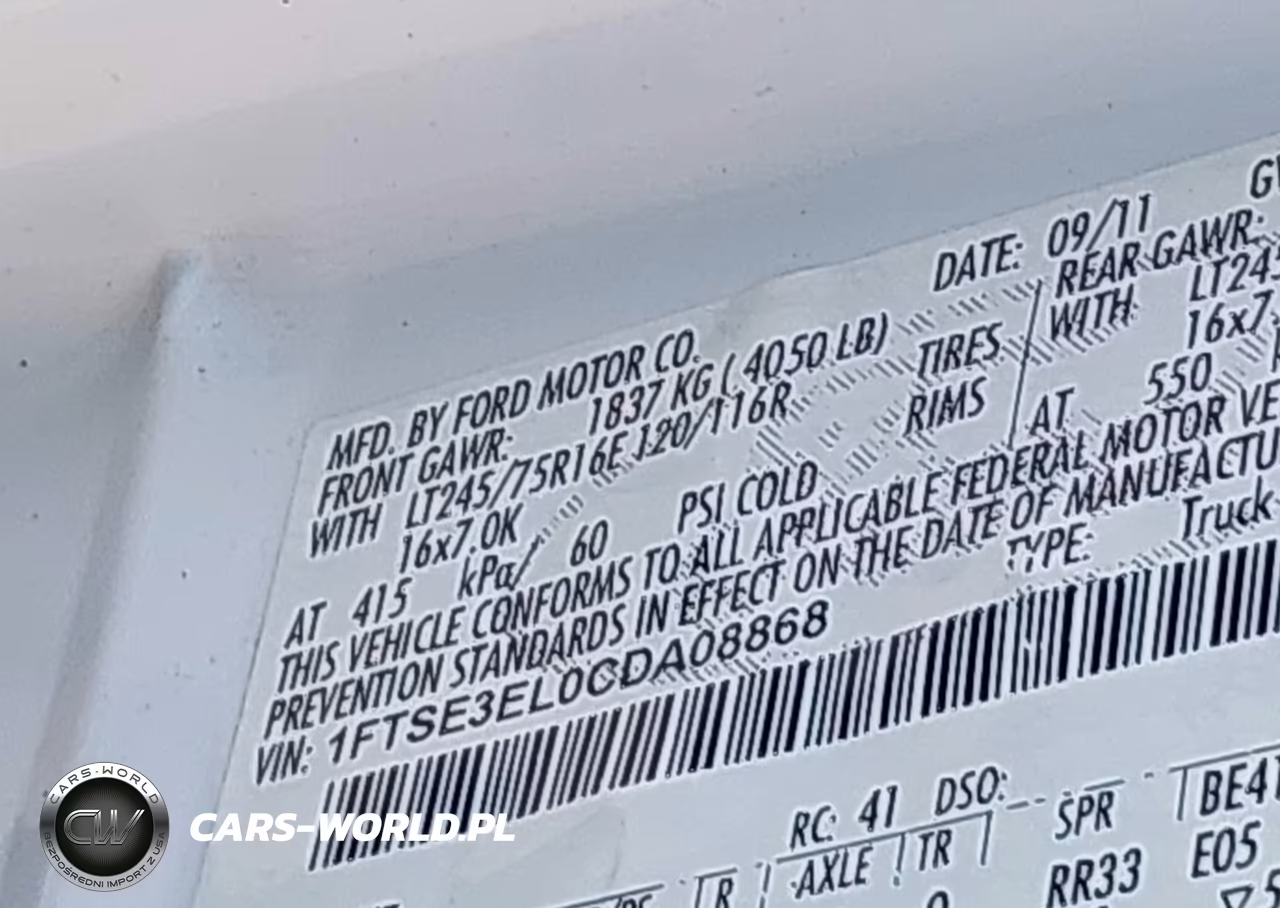 2012 Ford E-350 Super Duty Commercial VIN:1FTSE3EL0CDA08868 - 9