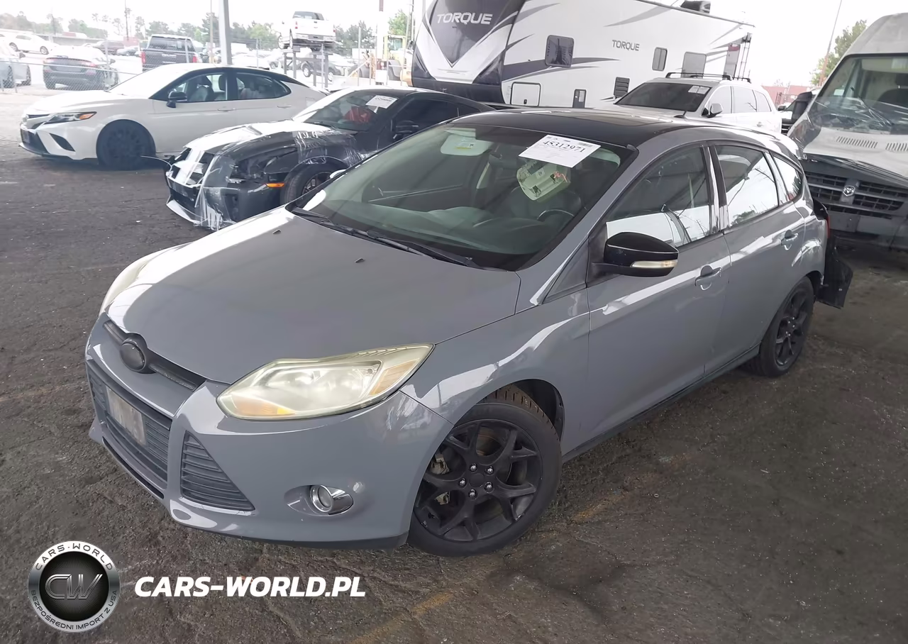 2013 Ford Focus Se VIN:1FADP3K22DL214382 - 2