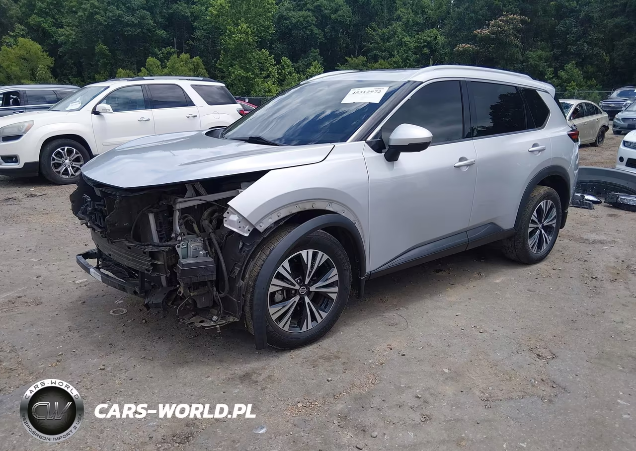 2021 Nissan Rogue Sv Fwd VIN:5N1AT3BA3MC810032 - 2