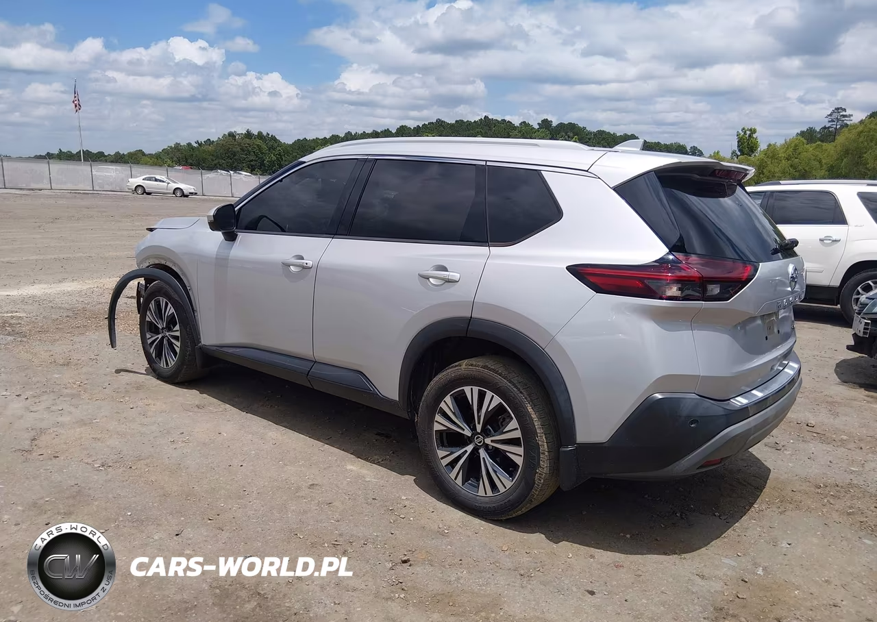 2021 Nissan Rogue Sv Fwd VIN:5N1AT3BA3MC810032 - 3