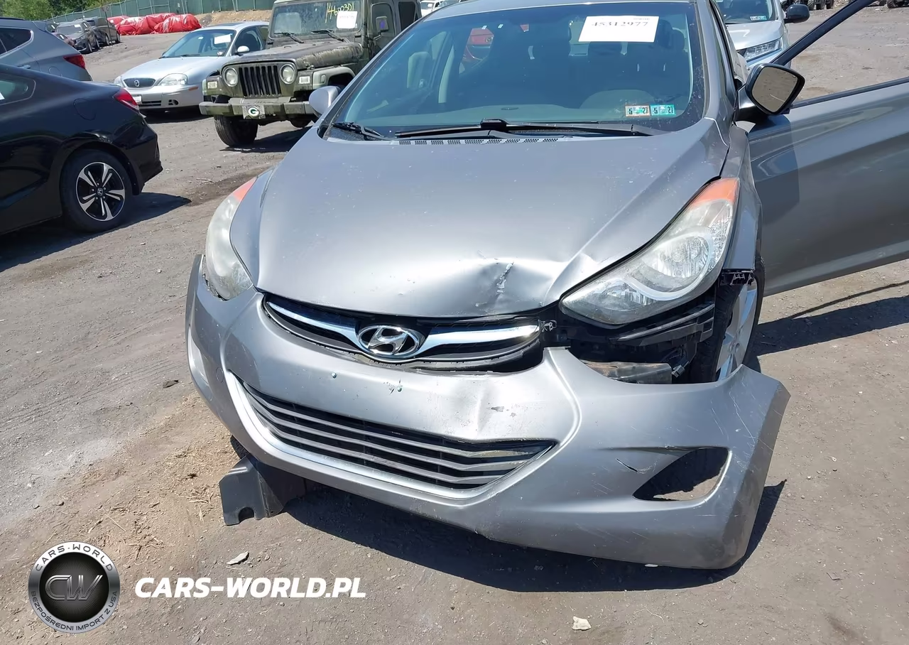 2013 Hyundai Elantra Gls VIN:5NPDH4AE5DH378495 - 6