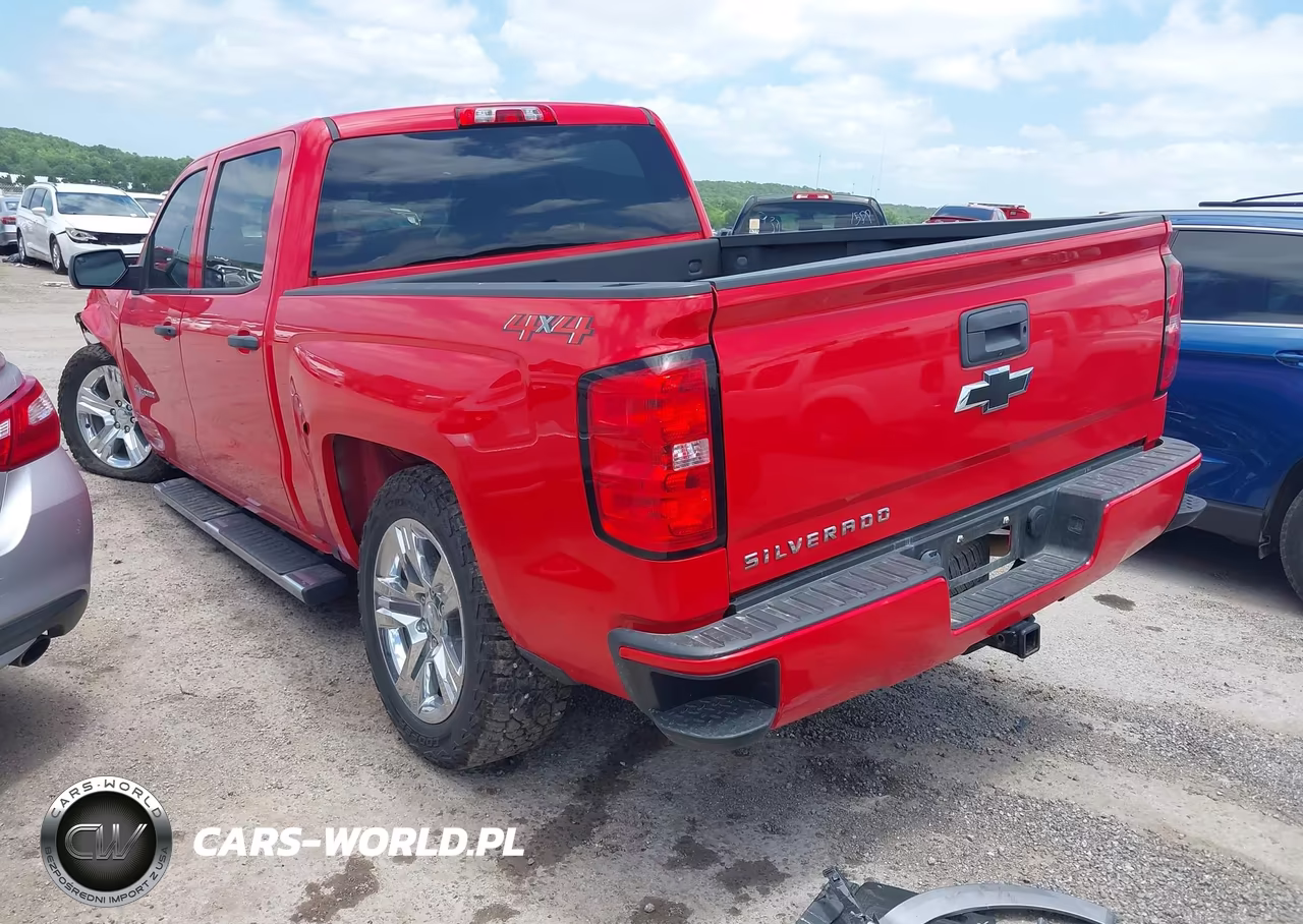 2018 Chevrolet Silverado K1500 Custom VIN:3GCUKPEH9JG192955 - 3