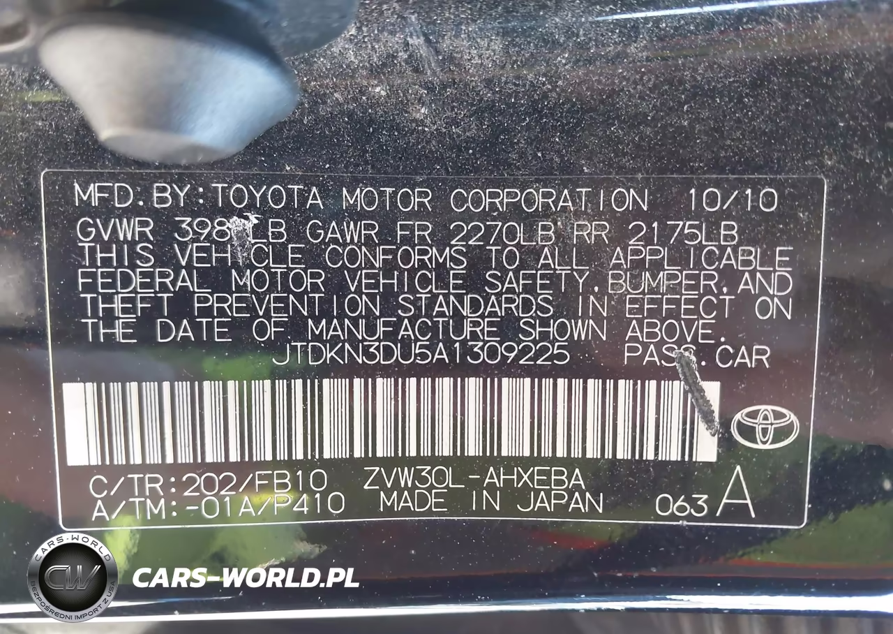 2010 Toyota Prius Ii VIN:JTDKN3DU5A1309225 - 9